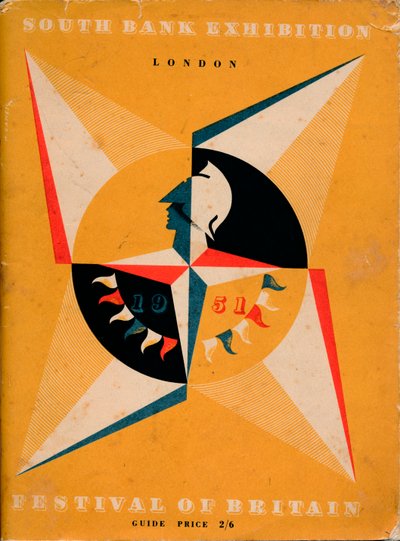 1951 Britanya Festivali için bir rehberin ön kapağı by Unbekannt