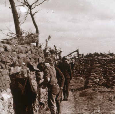 Cephe hattı, Diksmuide, Belçika, c1914-c1918 by Unbekannt