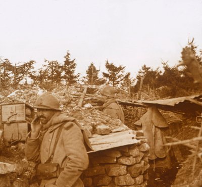Cephe hattı, Verdun, kuzey Fransa, 1916 by Unbekannt