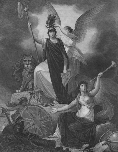 Frontispiece - Britannia, Neptün