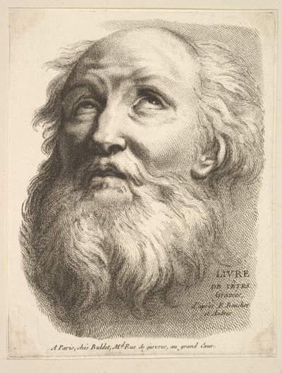 Frontispiece: Livre de Têtes Gravées dapres F. Bouch