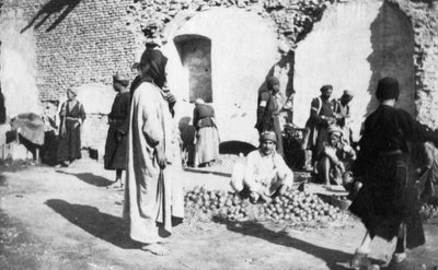 Meyve pazarı, Bağdat, Irak, 1917-1919 by Unbekannt