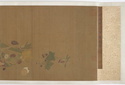 Meyveler, sebzeler, çiçekler ve böcekler, Ming hanedanı, 1368-1644. by Unbekannt