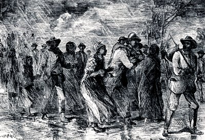 Yeraltı Demiryolu yoluyla Maryland