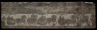 Araba Alayı ile Cenaze Rölyefi, 2. Yüzyıl. by Unbekannt