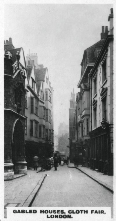 Gabled evler, Kumaş Fuarı, Londra, c1920