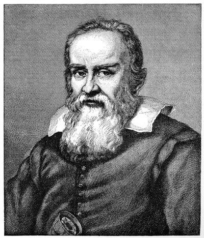 Galileo Galilei 1564-1642, 1882 by Unbekannt