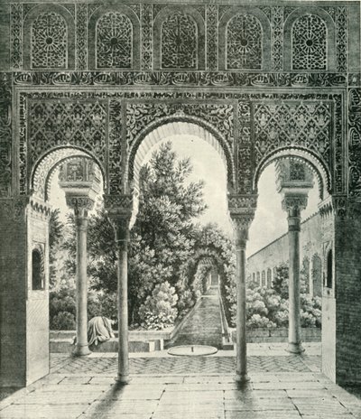 Generalife Bahçesi, 19. yüzyıl, 1907. by Unbekannt