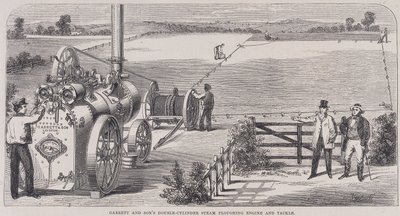 Garrett & Sons Çift Silindirli Buharlı Sürme Motoru ve Takımları, c1862 by Unbekannt