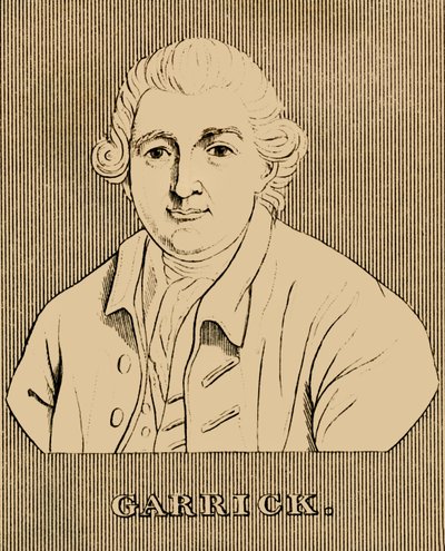 Garrick, 1717-1779, 1830. by Unbekannt