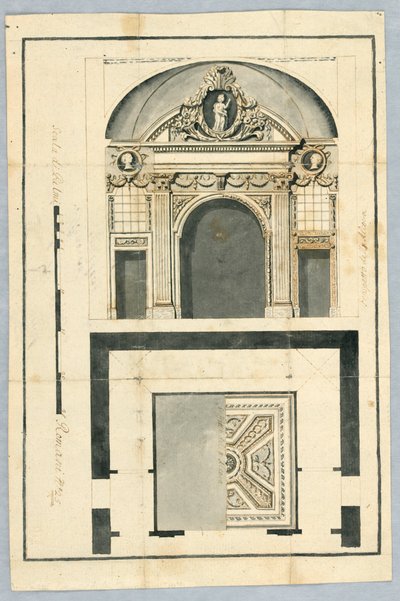 Kapı ve Tavan Parçası by Unbekannt