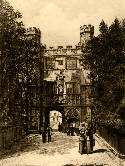 Trinity Koleji Ağ Geçidi, Cambridge, 1898. by Unbekannt