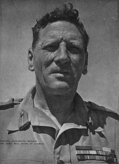 General Auchinleck, ordunun Alamein