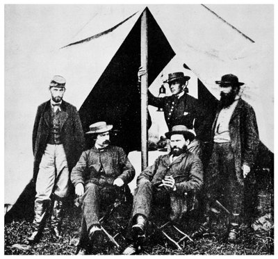 General McClellans karargahı, Antietam, Maryland, Amerikan İç Savaşı, 1861-1862 1955 by Unbekannt