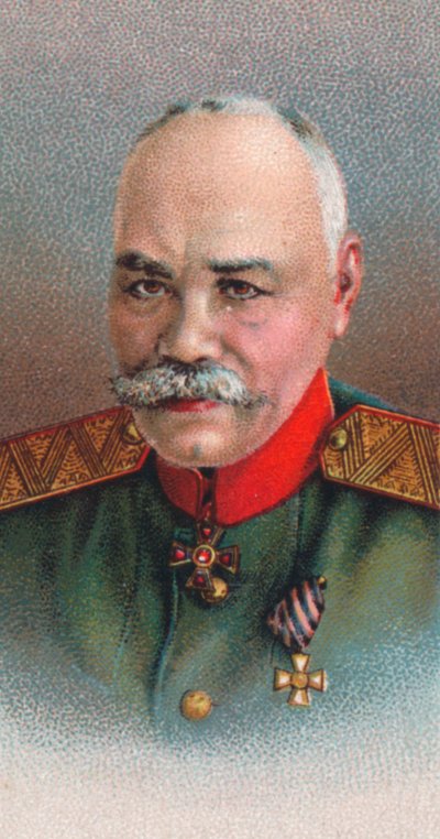 General Mikhail Vasilyevich Alekseev 1857-1918, Rus İmparatorluk Ordusu generali, 1917 by Unbekannt