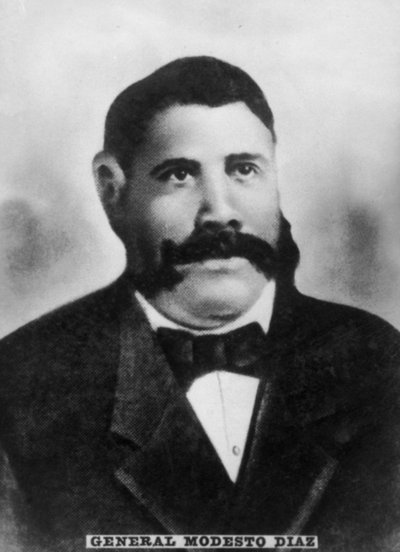 General Modesto Diaz 1826-1892, Küba Kurtuluş Ordusu Tümgenerali, c1910 by Unbekannt