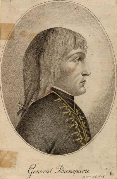 General Napolyon Bonapart, 1796 by Unbekannt