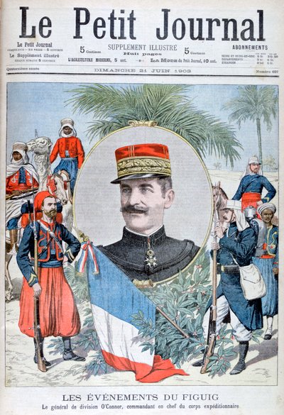 General OConnor, Figuig seferi kuvvetinin komutanı, Fas, 1903. by Unbekannt