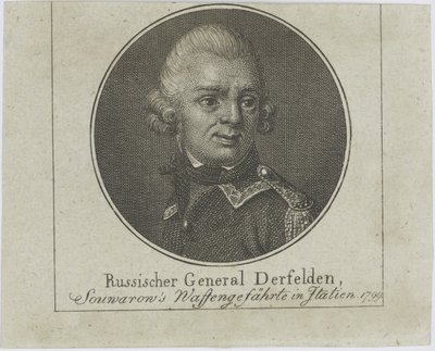 General Otto Wilhelm Derfelden 1737-1819, c. 1800. by Unbekannt