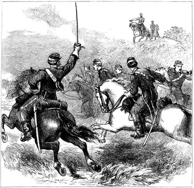General Sheridan, Cedar Creek, Virginia, Amerikan İç Savaşı, 1864 c1880 by Unbekannt