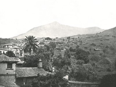 Zirveyi gösteren genel görünüm, Tenerife, Kanaryalar, İspanya, 1895. by Unbekannt