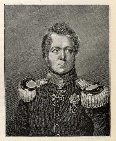 Mareşal August Kont Neidhardt von Gneisenau 1760-1831. by Unbekannt