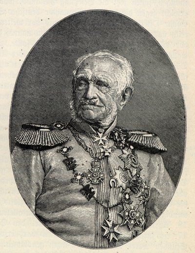 Mareşal Friedrich Graf von Wrangel 1784-1877. by Unbekannt