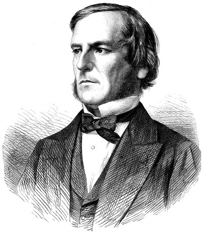 George Boole, İngiliz matematikçi ve mantıkçı, 1865 by Unbekannt