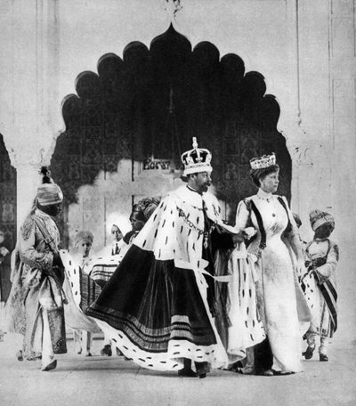 George V ve Queen Mary, Delhi, Hindistan, 1911, 1935 by Unbekannt