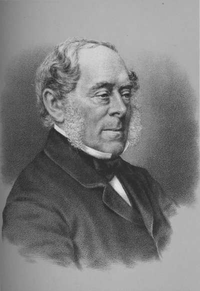 George Villiers, Clarendon 4 Earl, İngiliz diplomat ve politikacı, c1864 1883 by Unbekannt