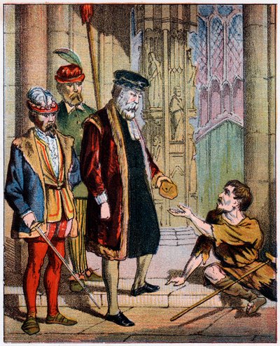 George Wishart, 16. yüzyıl İskoç reformcusu ve şehit, 19. yüzyılın ortalarında. by Unbekannt