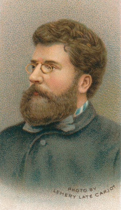 Georges Bizet 1838-1875, Fransız besteci, 1911 by Unbekannt