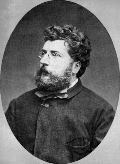 Georges Bizet, Fransız besteci, 1874 by Unbekannt