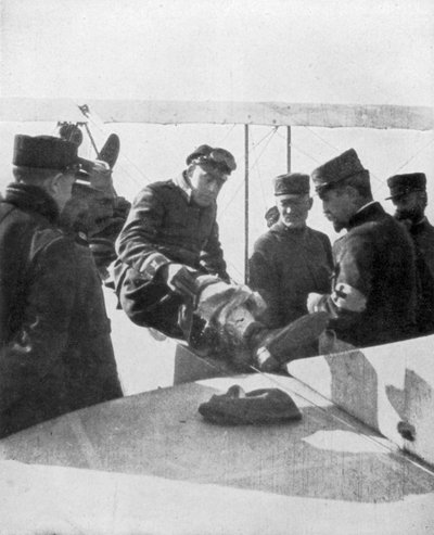 Alman havacılar Fransız ası Jean Navarre tarafından vuruldu, 1916 by Unbekannt