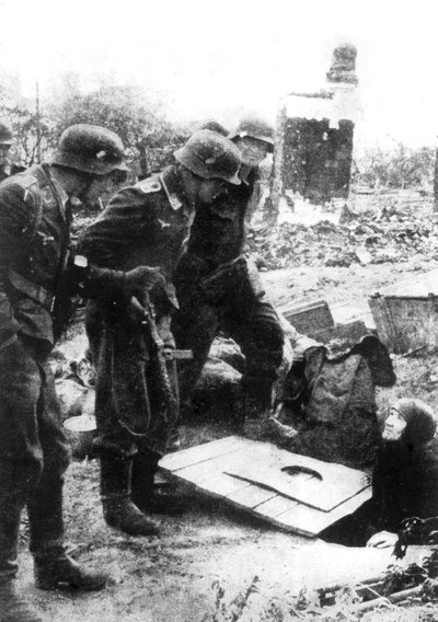 Alman birlikleri Stalingrad