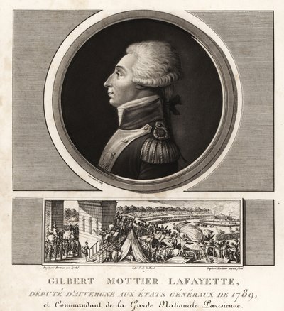 Gilbert Mottier Lafayette, Augergne