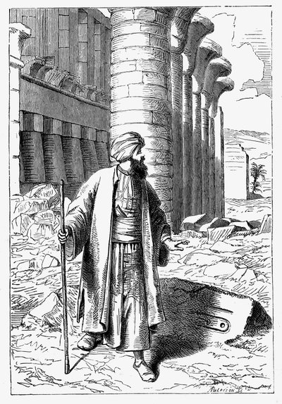 Giovanni Battista Belzoni, İtalyan kaşif ve antik çağ arayıcı, c1860 by Unbekannt