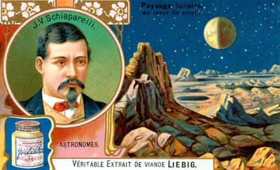 Giovanni Virginio Schiaparelli, İtalyan astronom, c1900 by Unbekannt