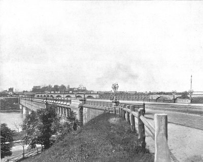 Girard Avenue Köprüsü, Philadelphia, ABD, c1900. by Unbekannt