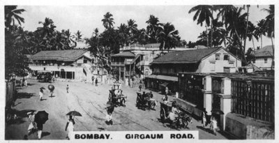 Girgaum Yolu, Mumbai, Hindistan, c1925 by Unbekannt