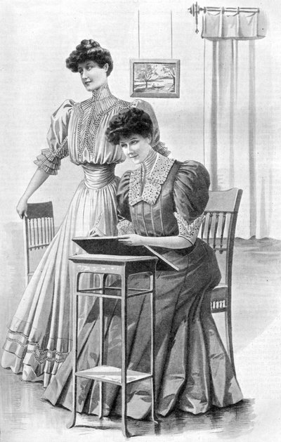 Kasım 1905 için kız kıyafetleri by Unbekannt