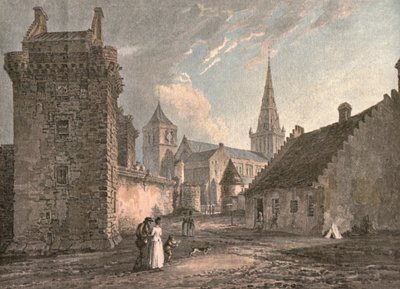 Glasgow Katedrali, c1807, c1900. by Unbekannt