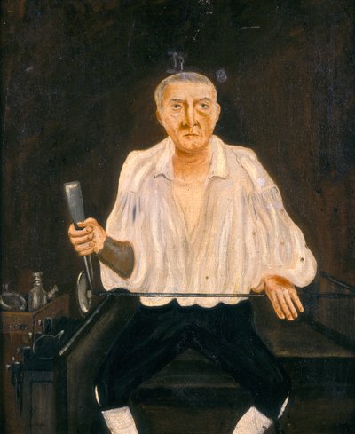 'Cam üfleyici', 1820'ler by Unbekannt