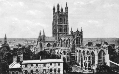 Gloucester Katedrali, Gloucester, Gloucestershire, 20. yüzyılın başlarında by Unbekannt