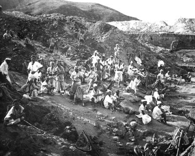 Altın madeni, Kore, c1900 by Unbekannt