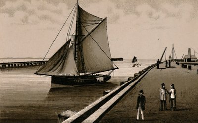 Gorleston İskelesi, c1880. by Unbekannt
