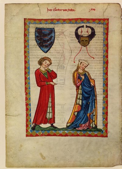 Gottfried von Neifen Codex Manesse