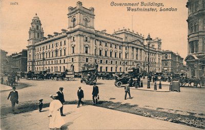Devlet Daireleri Great George Street GOGGS, Westminster, Londra, c1910 by Unbekannt