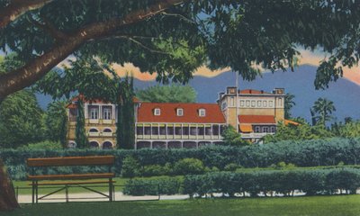 Governors Residence, Trinidad, B.W.I., 1940