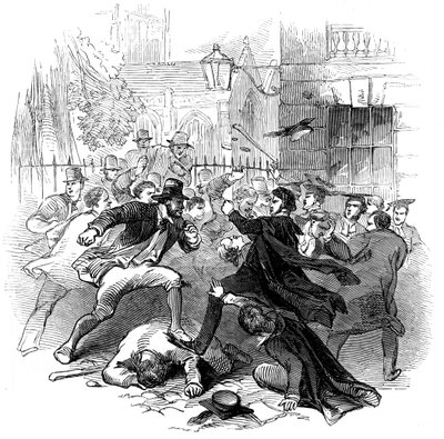 Cüppe ve kasaba sırası, Oxford, 15 Kasım 1845 by Unbekannt